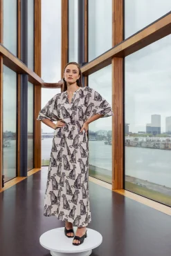 Alina panther dress -|Studio Anneloes Fashion