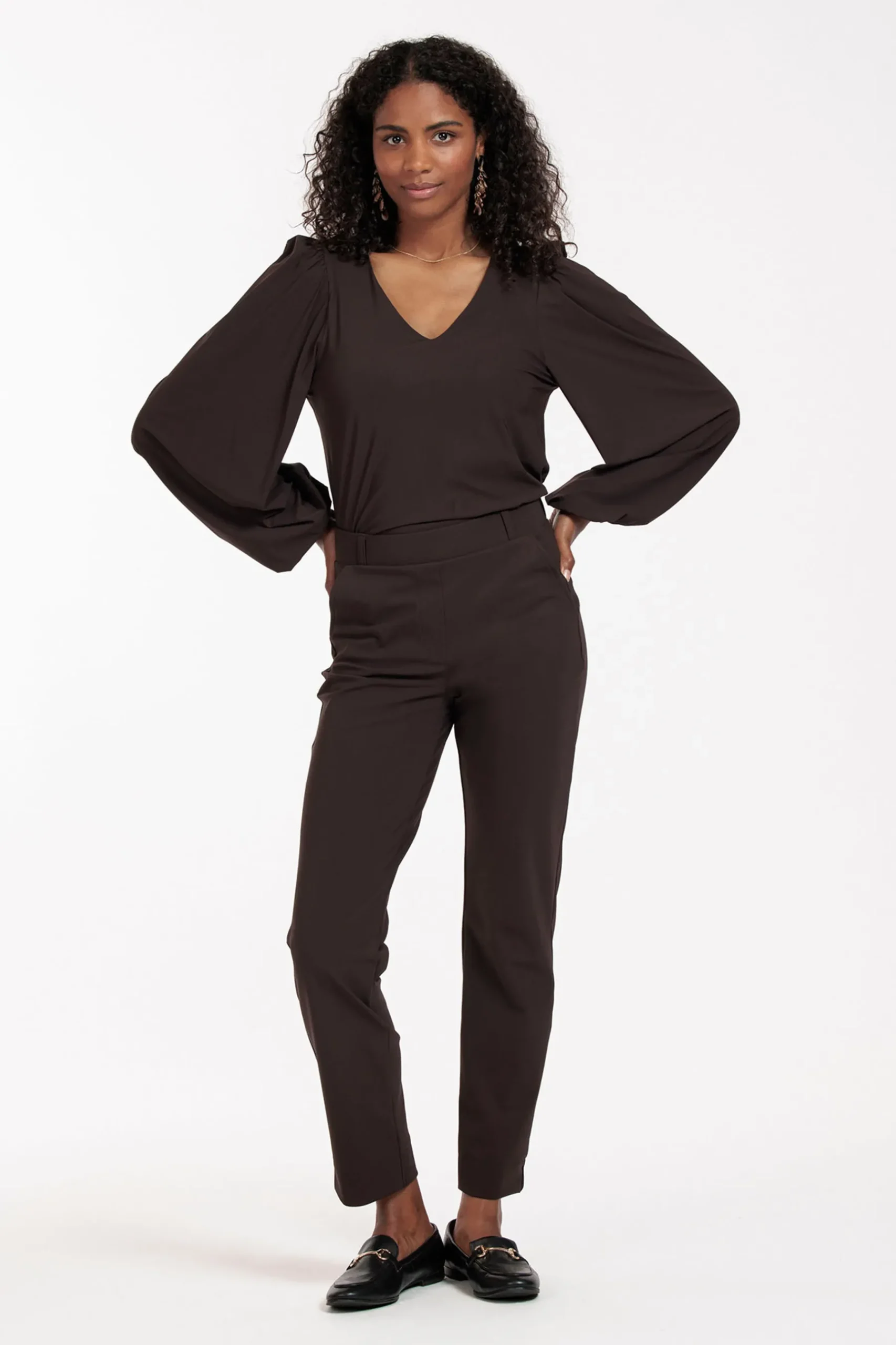 Anna bonded trousers -|Studio Anneloes New