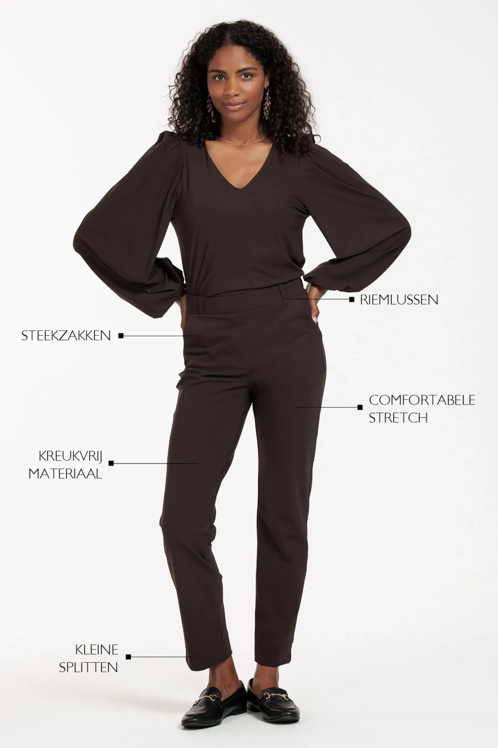 Anna bonded trousers -|Studio Anneloes New