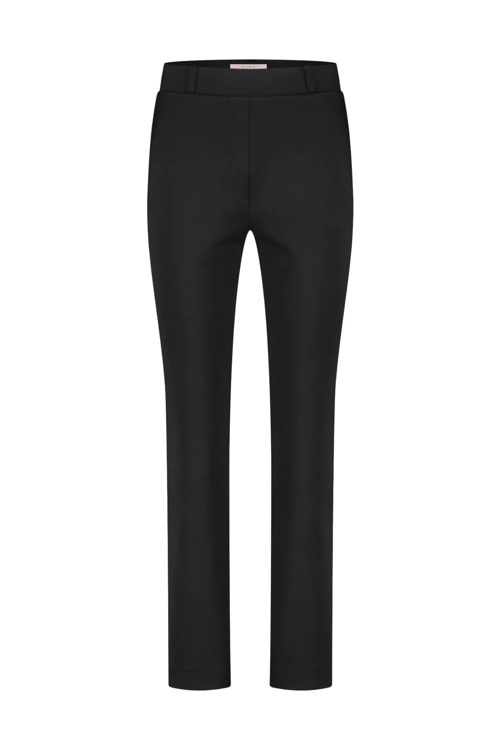 Anna shiny bonded trousers -|Studio Anneloes Fashion