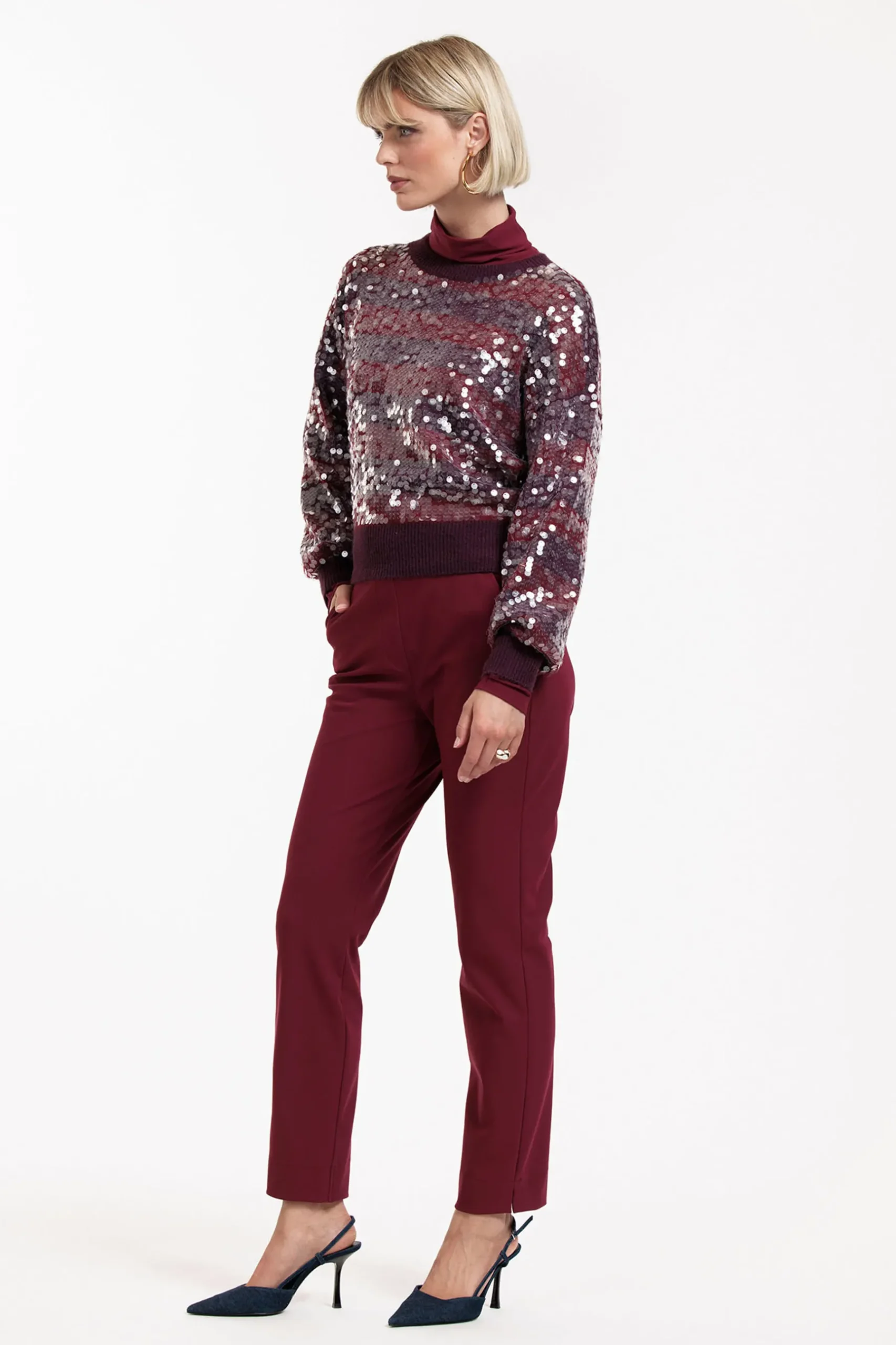 Anne bonded trousers -|Studio Anneloes Best