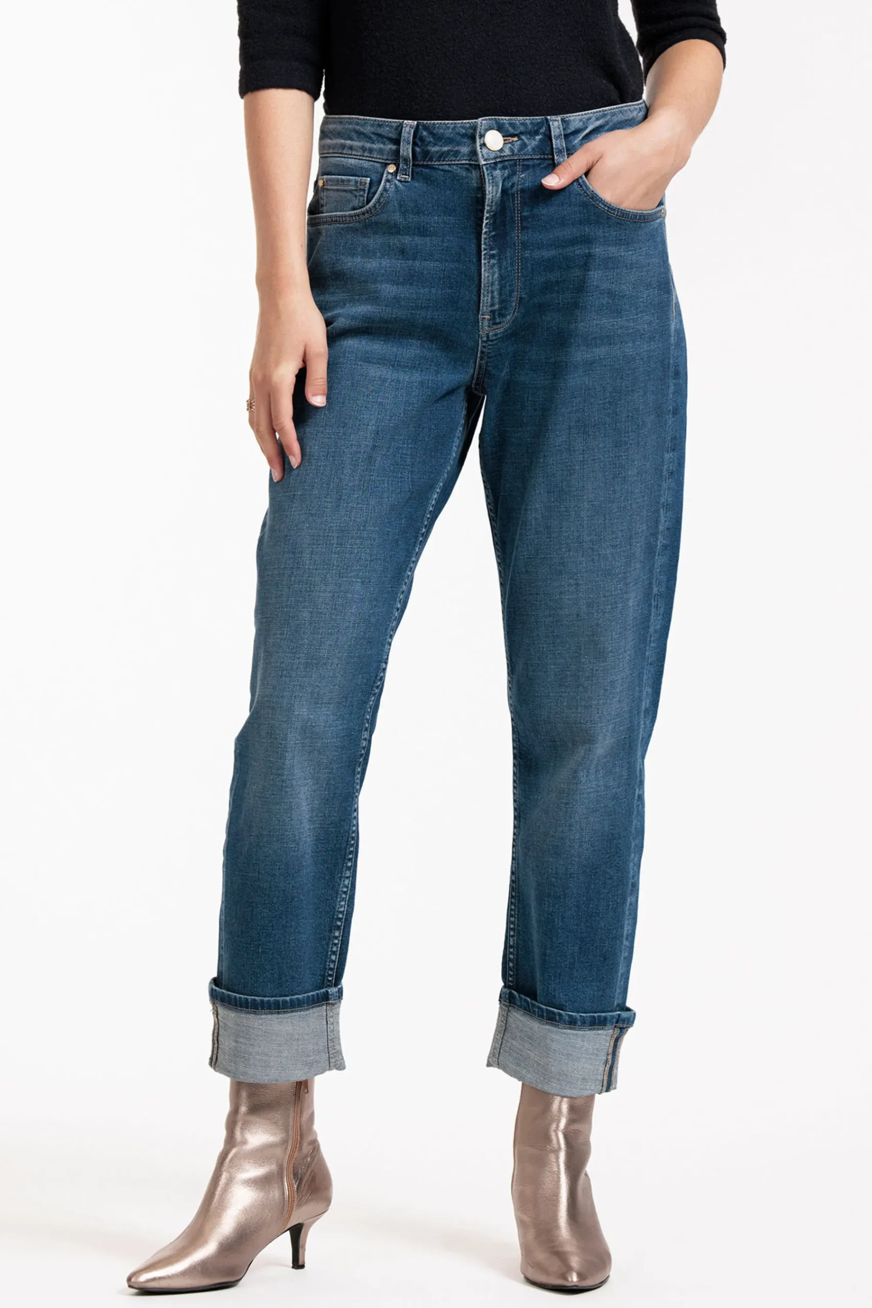 Ava denim trousers -|Studio Anneloes Sale