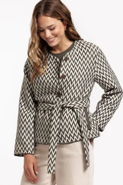 Azra zig zag jacket -|Studio Anneloes Sale