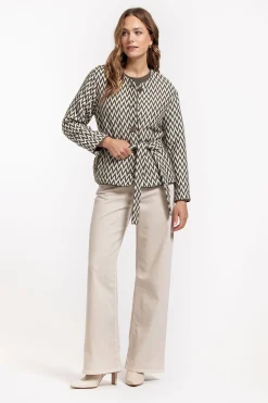 Azra zig zag jacket -|Studio Anneloes Sale