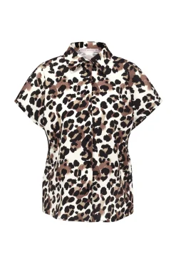 Barb leopard blouse -|Studio Anneloes Outlet