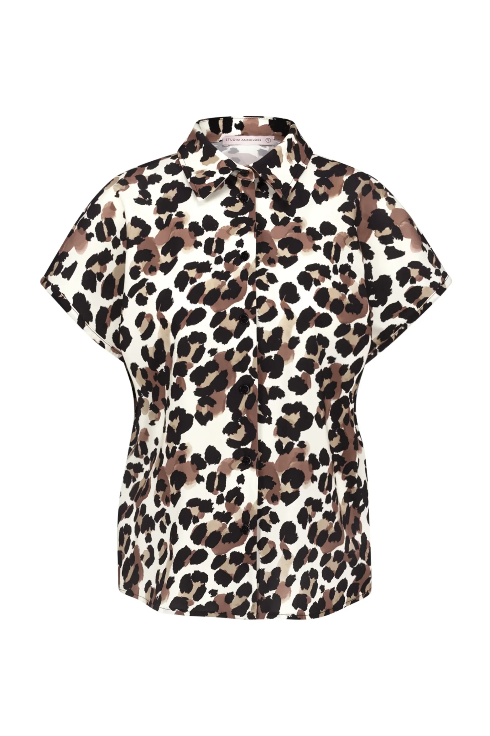 Barb leopard blouse -|Studio Anneloes Outlet