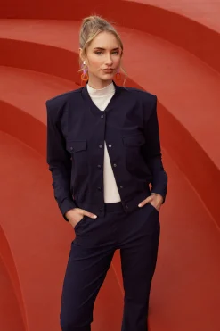 Bernize mini check bomber -|Studio Anneloes Best