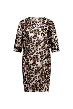 Birgit leopard crepe dress -|Studio Anneloes Discount