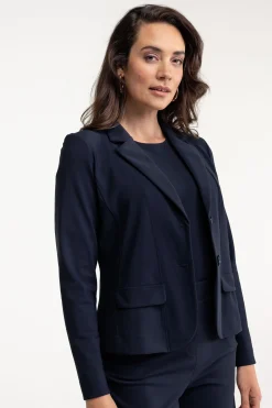 Bright bonded blazer -|Studio Anneloes New