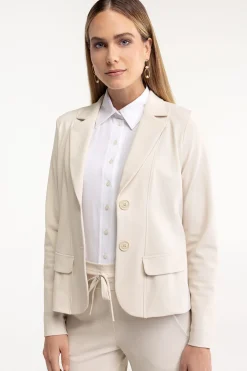 Bright bonded blazer -|Studio Anneloes New