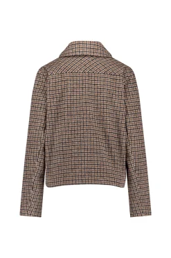 Caddy brushed check coat -|Studio Anneloes Fashion