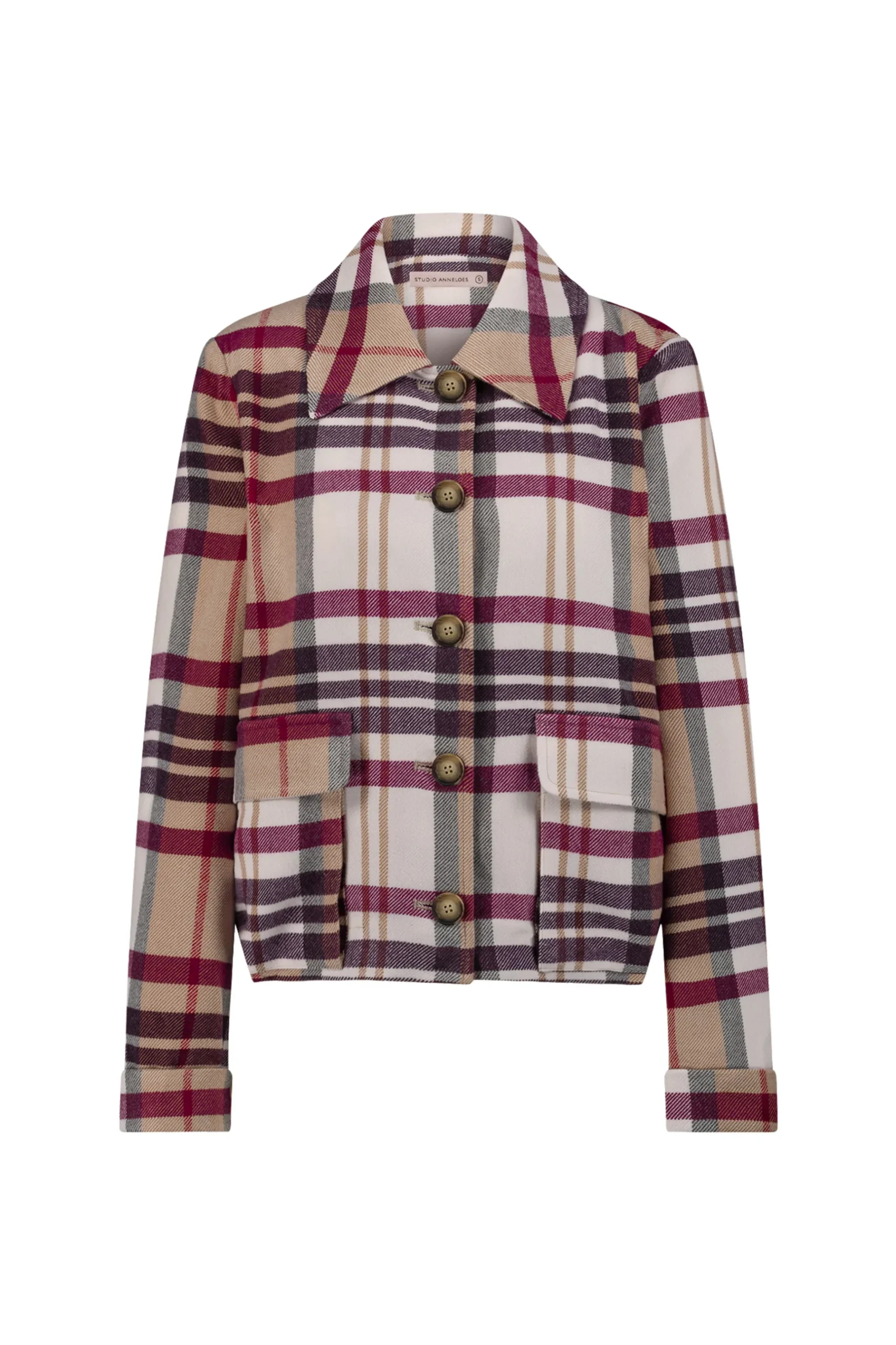 Cady check jacket -|Studio Anneloes Sale