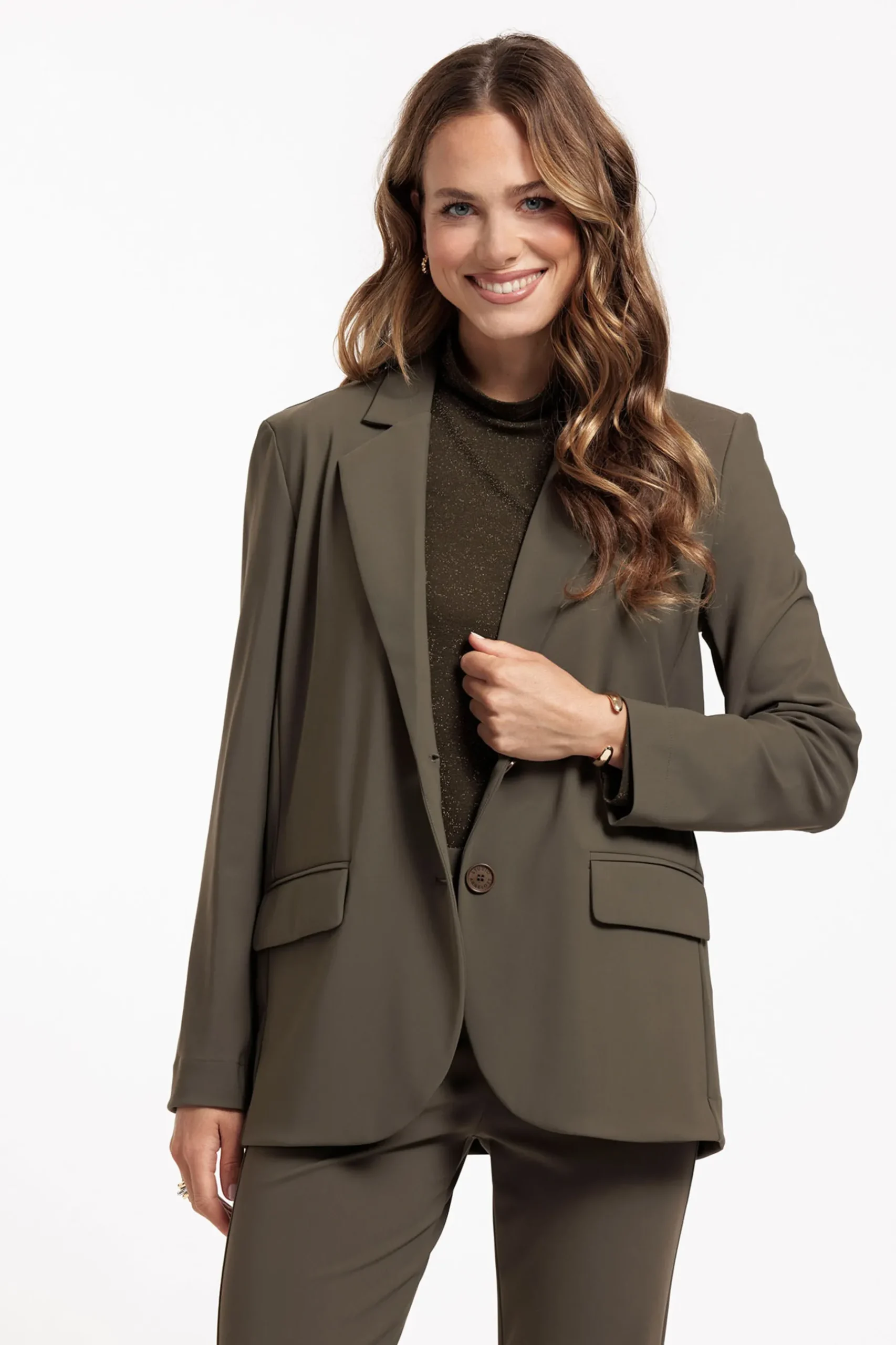 Camille bonded blazer -|Studio Anneloes Best