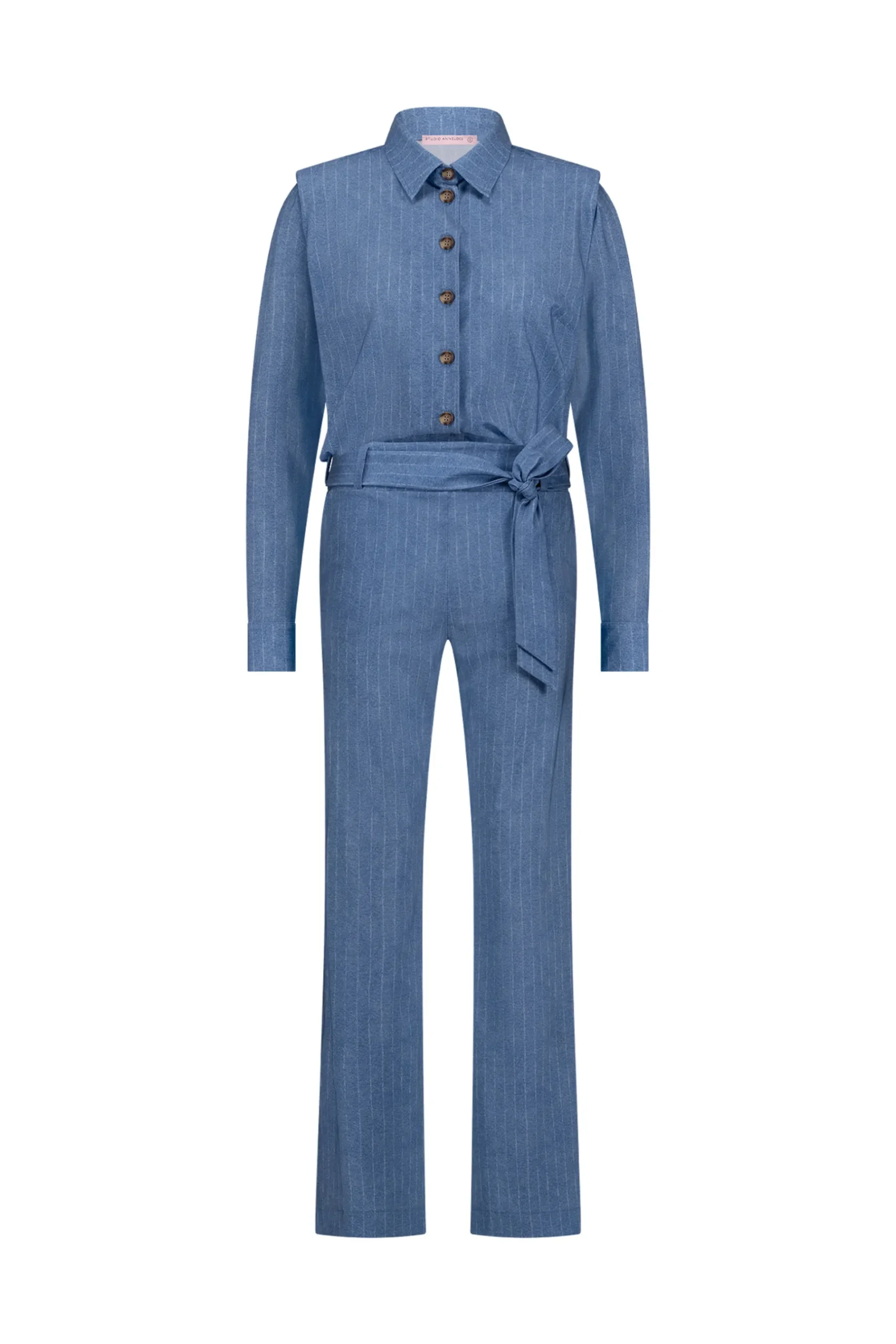 Darcey pinstripe jumpsuit -|Studio Anneloes Fashion