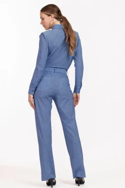 Darcey pinstripe jumpsuit -|Studio Anneloes Fashion