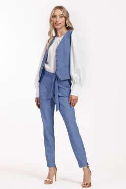 Dean pinstripe trousers -|Studio Anneloes Hot