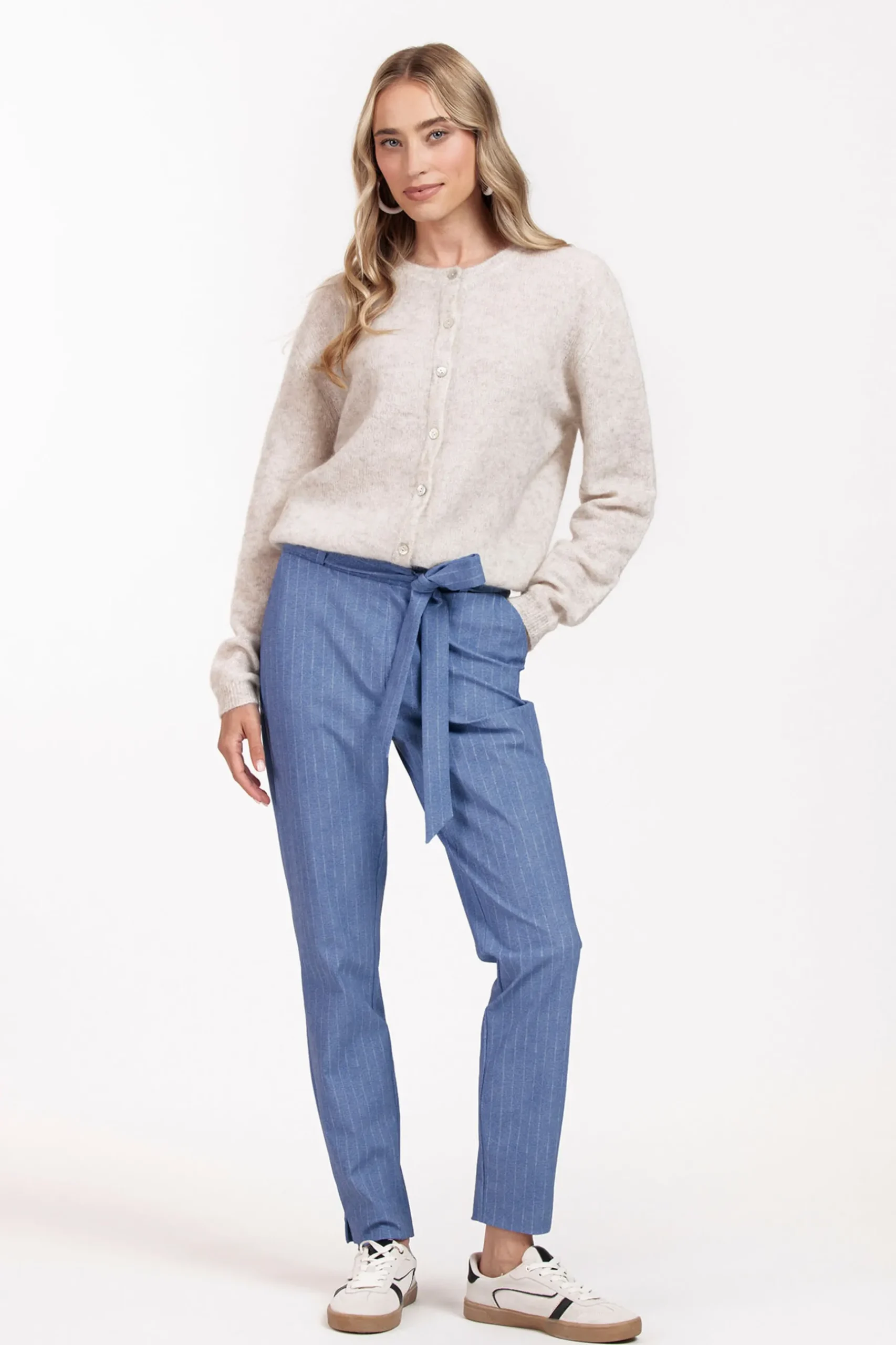 Dean pinstripe trousers -|Studio Anneloes Hot