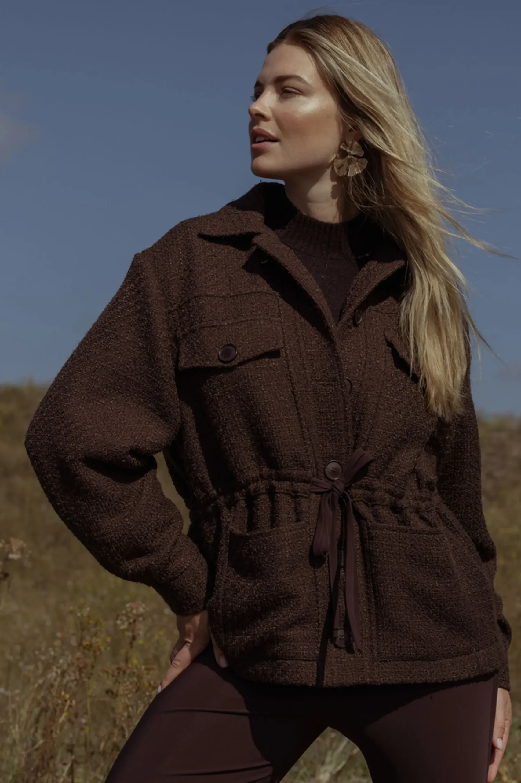 Desiree tweed jacket -|Studio Anneloes Outlet