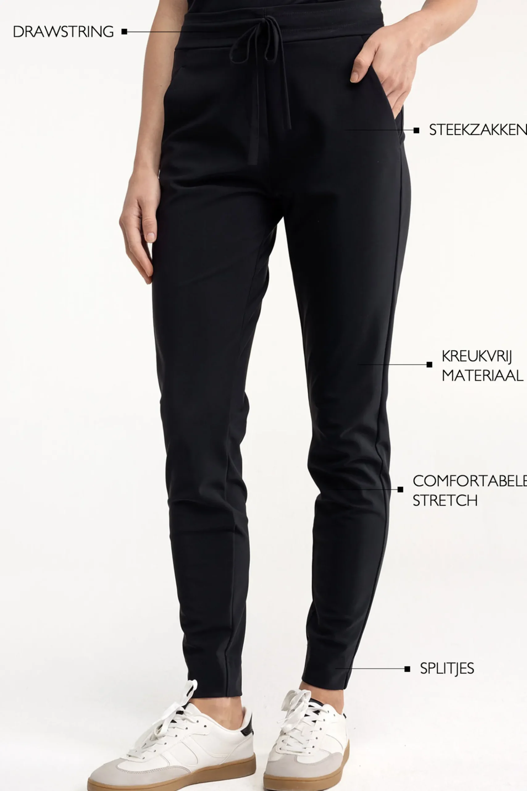 Downstairs bonded trousers -|Studio Anneloes New