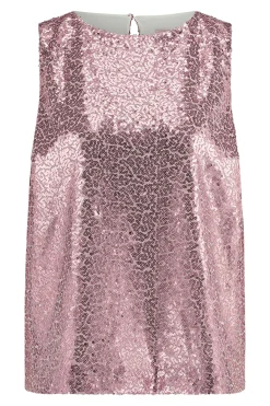 Ebony paillet top -|Studio Anneloes New