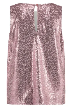 Ebony paillet top -|Studio Anneloes New