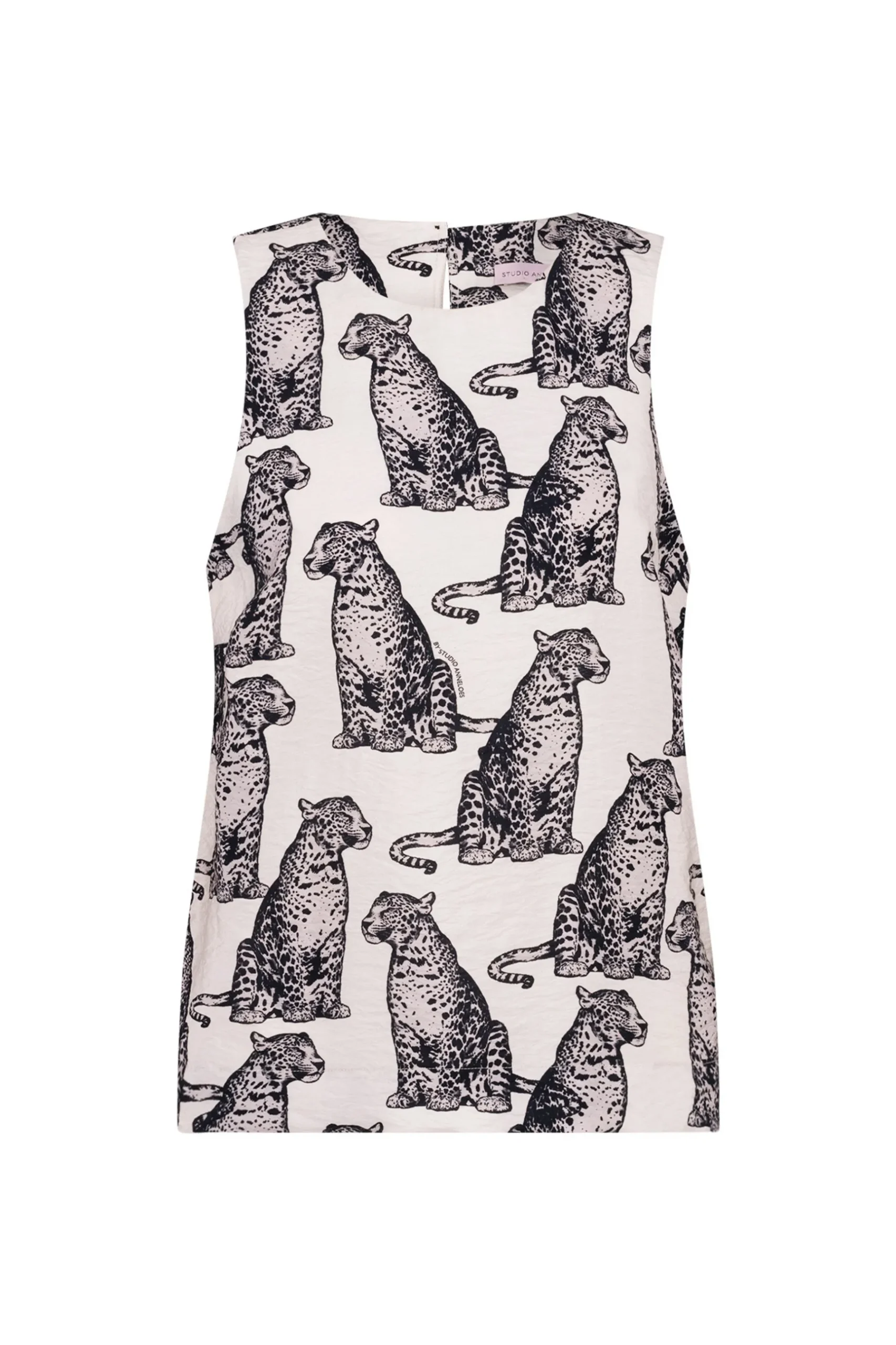 Ebony panther top -|Studio Anneloes Online