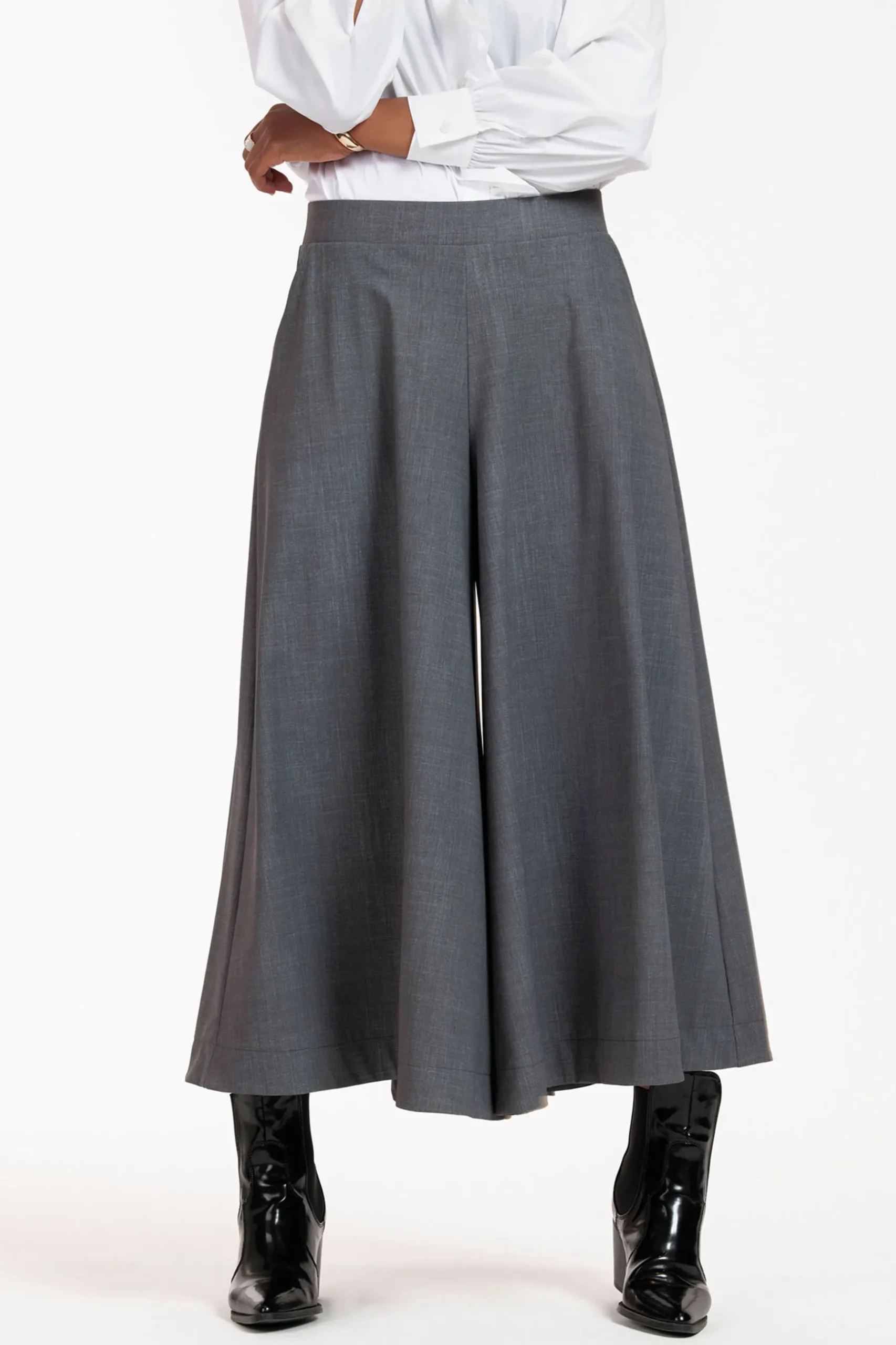 Esmeralda grey melee trousers -|Studio Anneloes Clearance