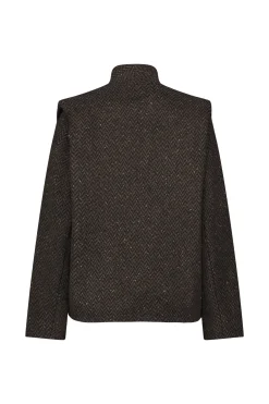 Estella wool herringbone coat -|Studio Anneloes Clearance