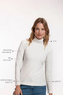 Faith rib col top -|Studio Anneloes Hot