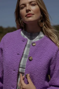 Fien cooked wool jacket -|Studio Anneloes Best