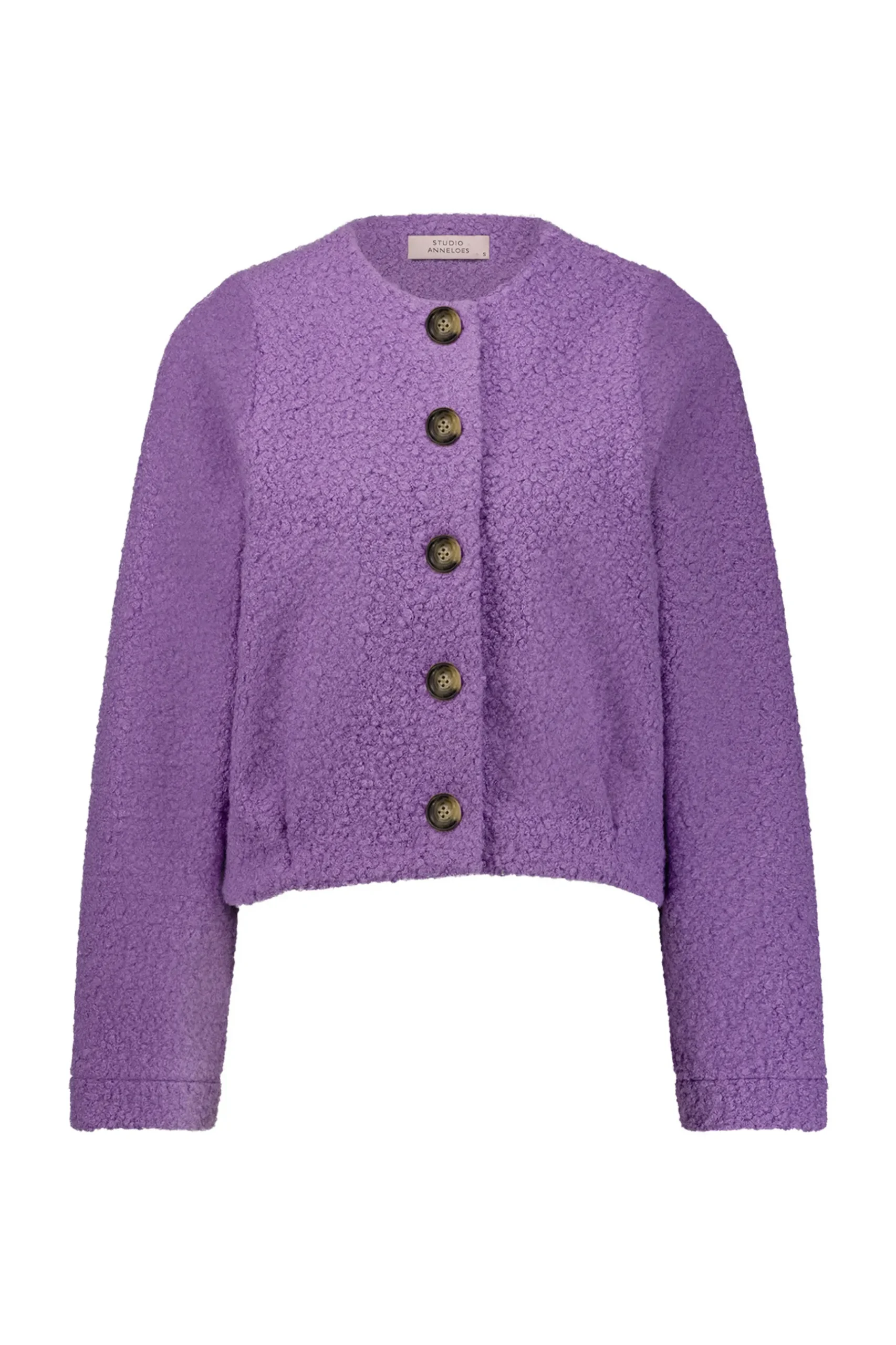 Fien cooked wool jacket -|Studio Anneloes Best