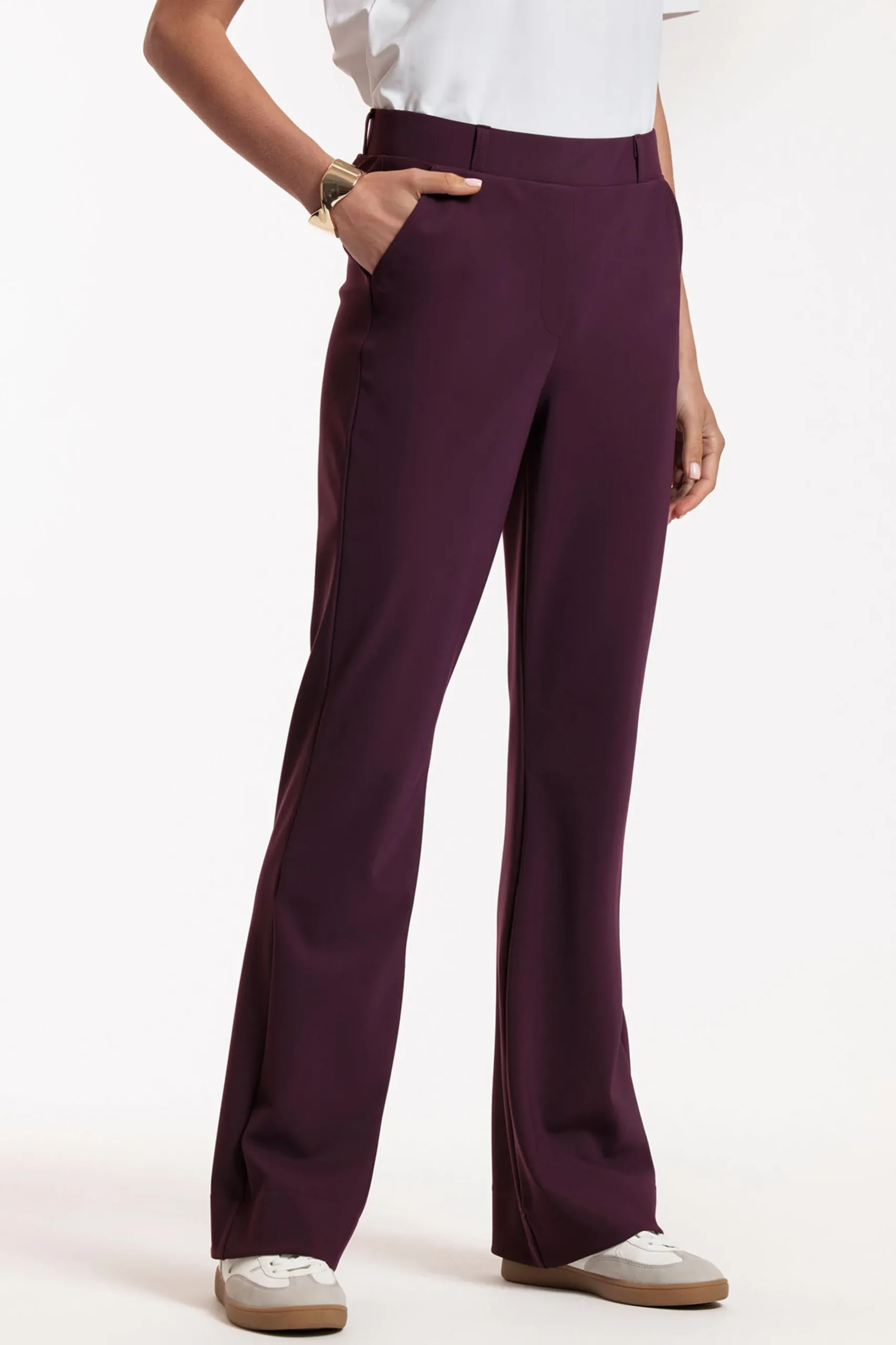 Flair bonded trousers -|Studio Anneloes Outlet
