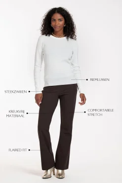 Flair bonded trousers -|Studio Anneloes Discount