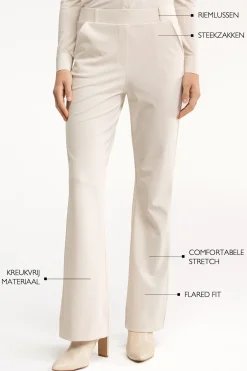 Flair bonded trousers -|Studio Anneloes Outlet