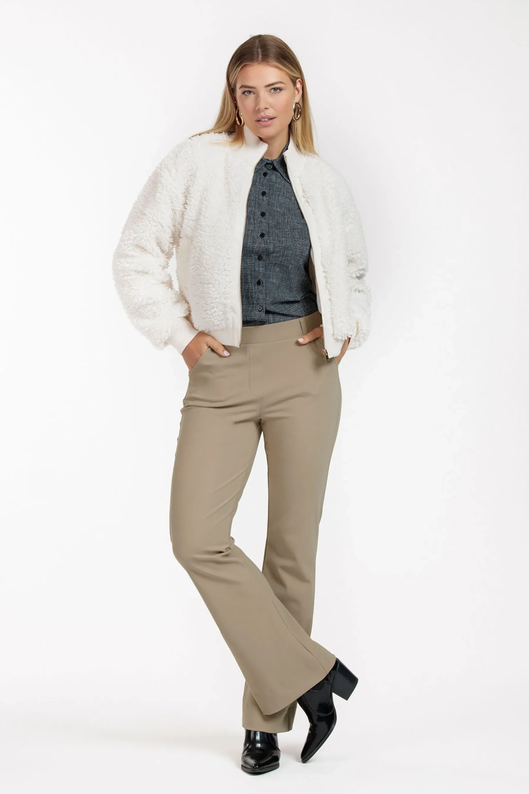 Flair bonded trousers -|Studio Anneloes Hot