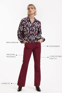 Flair bonded trousers -|Studio Anneloes New