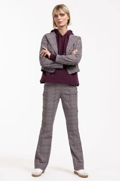 Flair check trousers -|Studio Anneloes Sale