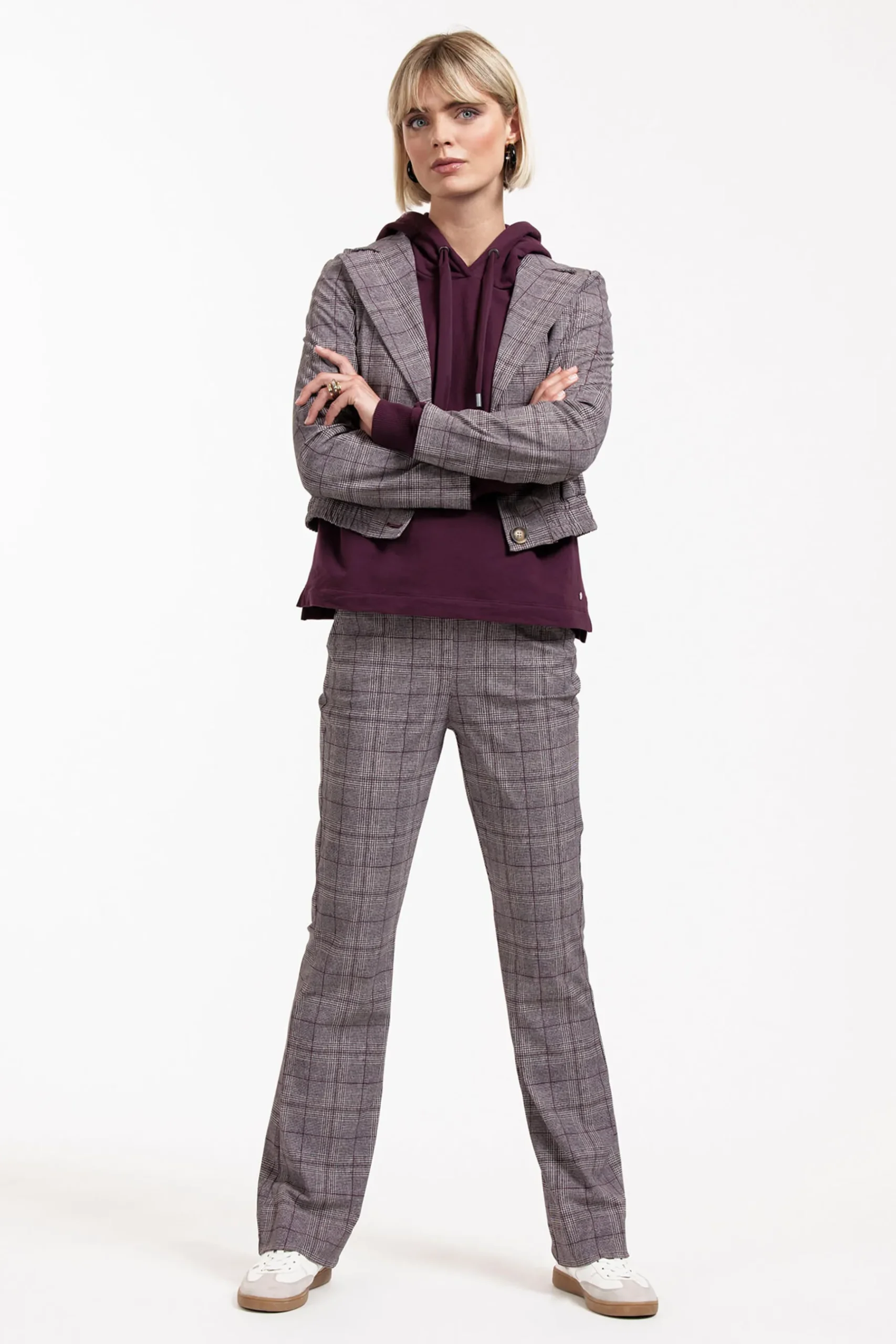Flair check trousers -|Studio Anneloes Sale