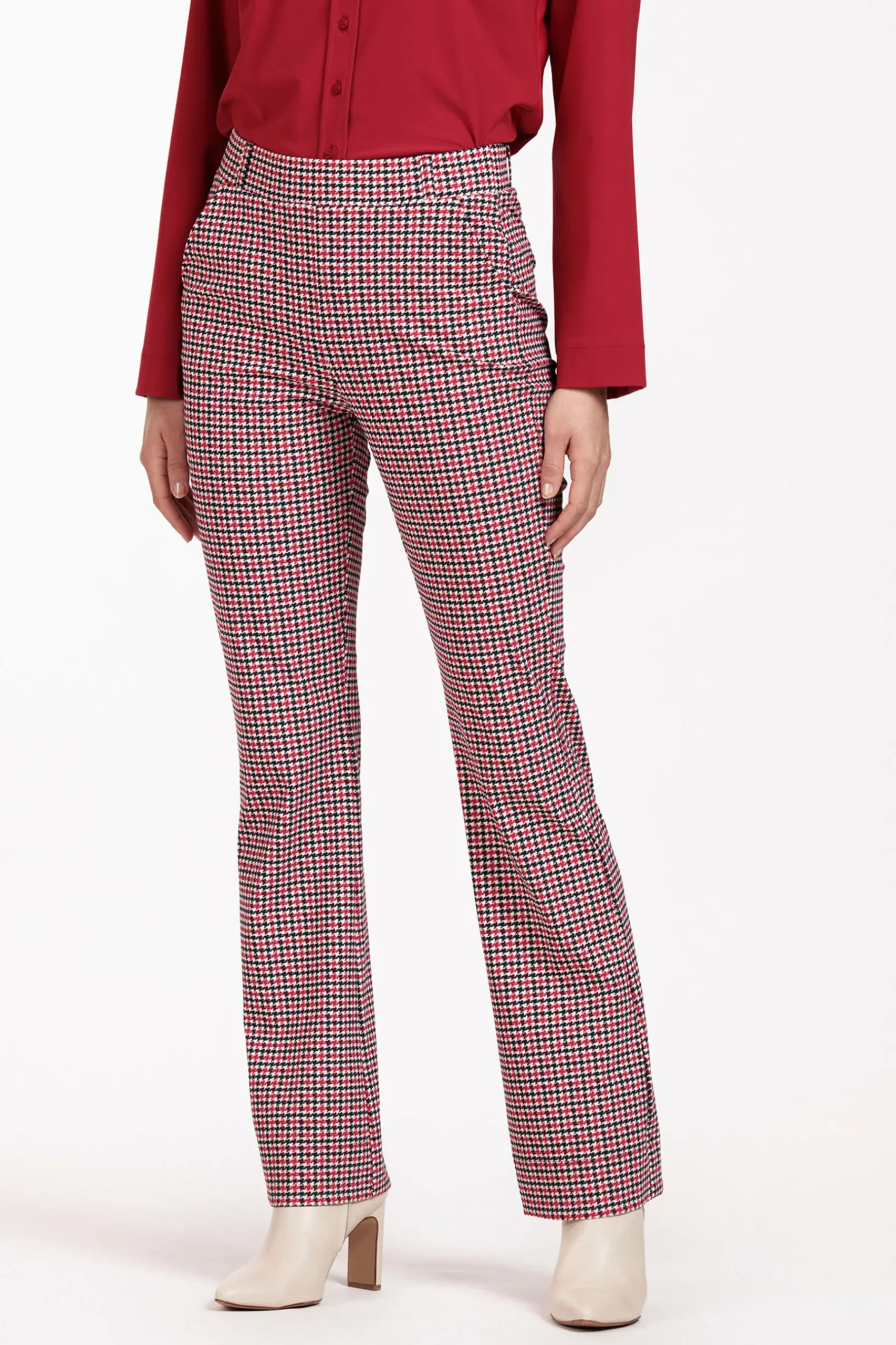 Flair check trousers -|Studio Anneloes Clearance