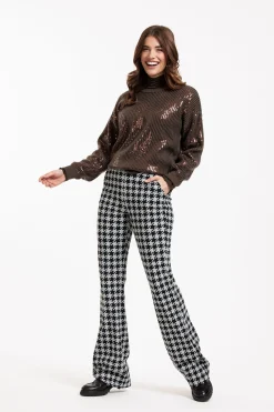 Flair LONG bonded PDP trousers -|Studio Anneloes Best