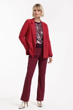 Flair LONG bonded trousers -|Studio Anneloes Discount