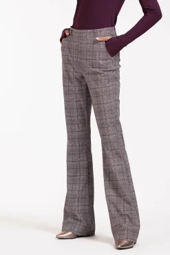 Flair LONG check trousers -|Studio Anneloes Best