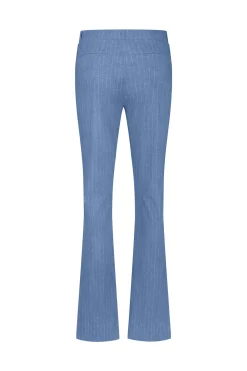 Flair LONG pinstripe trousers -|Studio Anneloes Discount