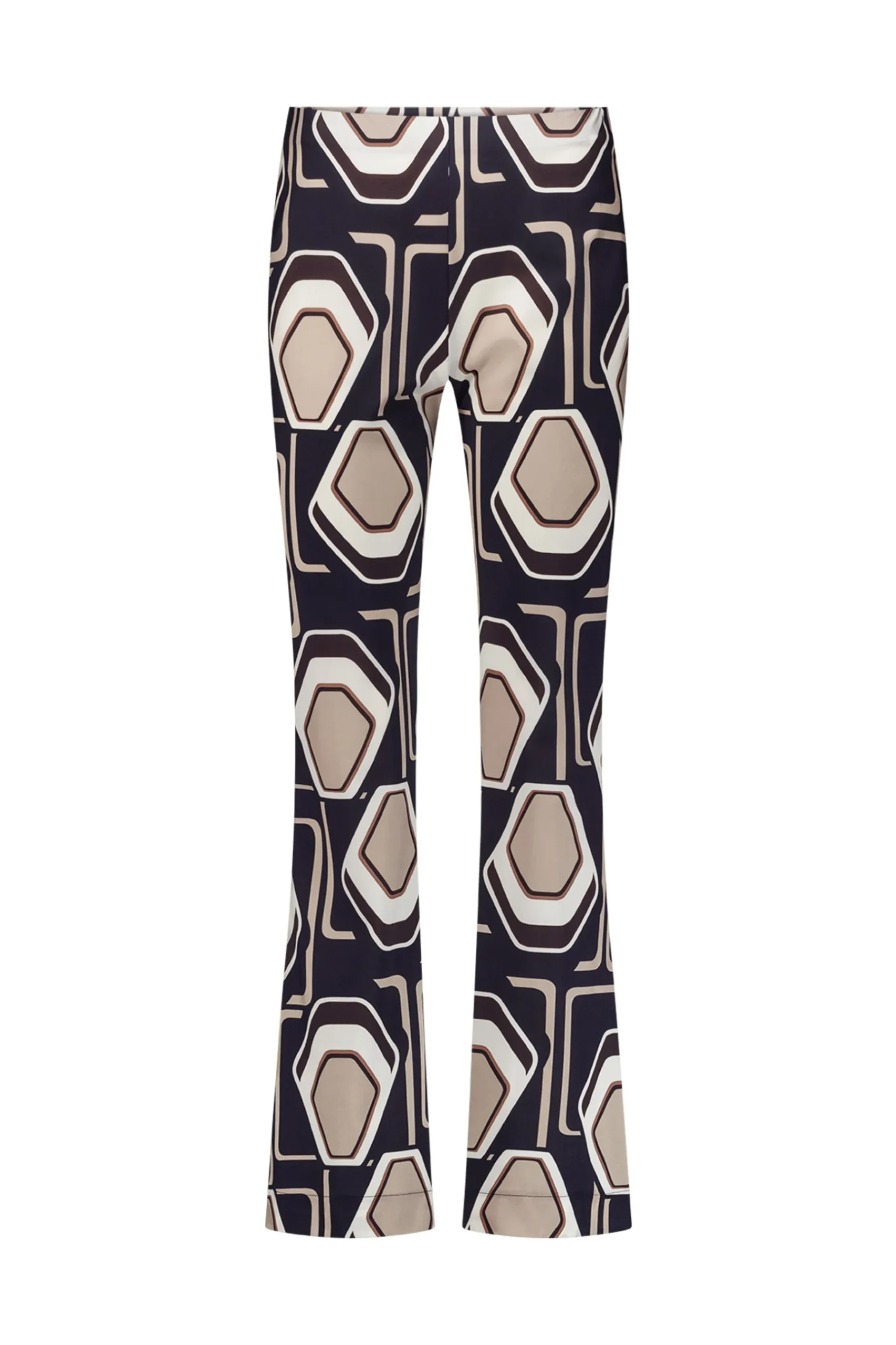 Ginger graphic flair trousers -|Studio Anneloes Best