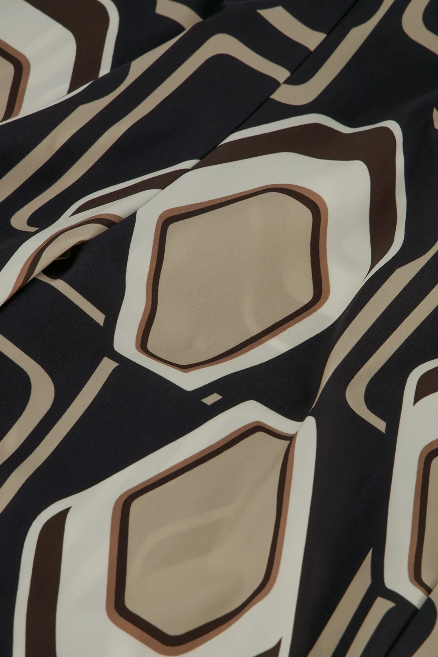 Ginger graphic flair trousers -|Studio Anneloes Best