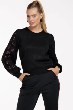Hilly embroidery pullover -|Studio Anneloes Outlet