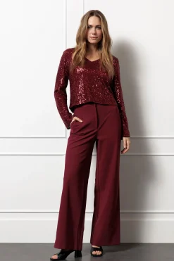 Holly bonded trousers -|Studio Anneloes Hot