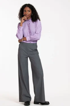 Idetta ruffle blouse -|Studio Anneloes Clearance