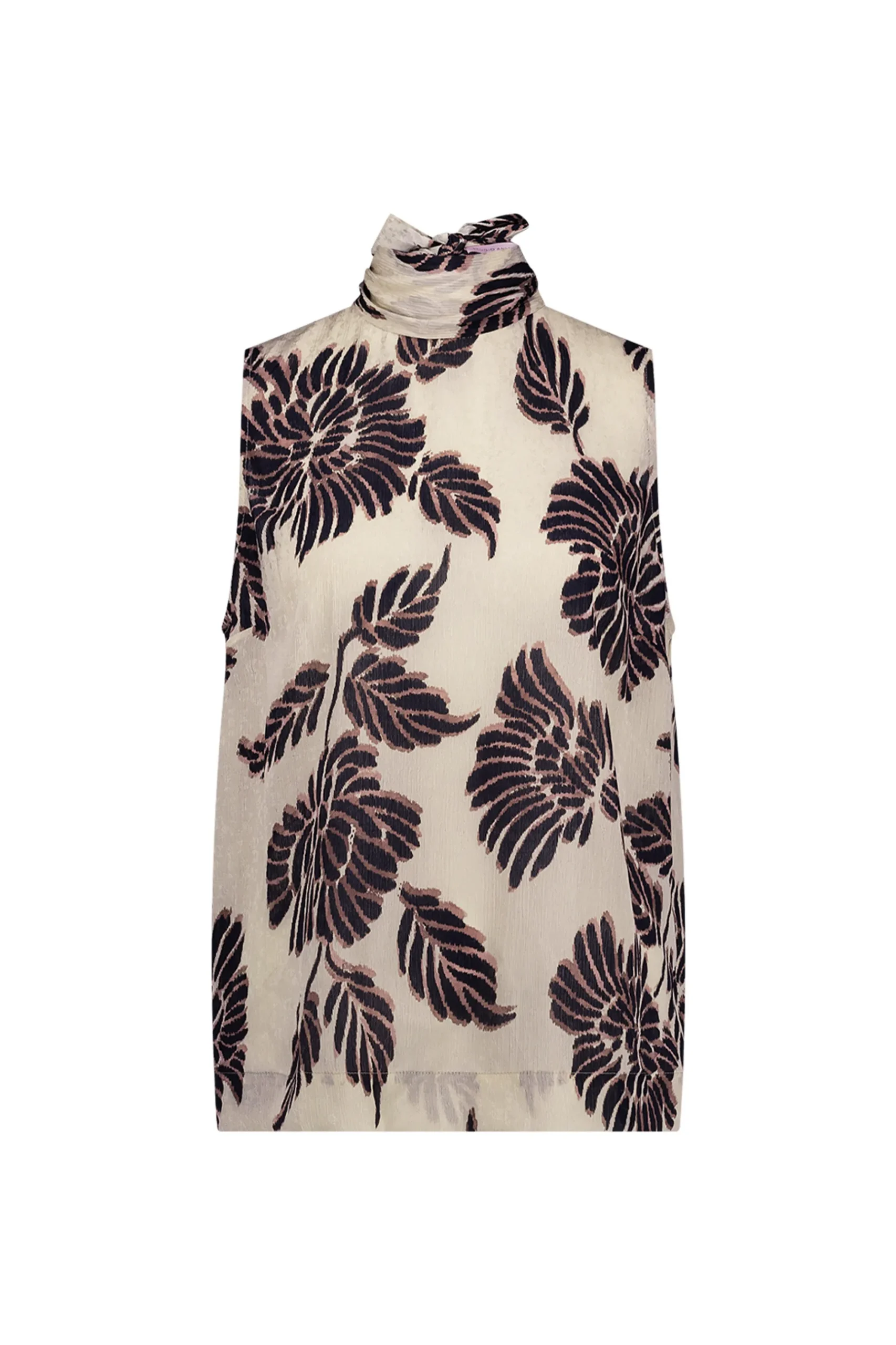 Ilsa flower crepe top -|Studio Anneloes Fashion