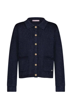 Imke lurex cardigan -|Studio Anneloes Fashion